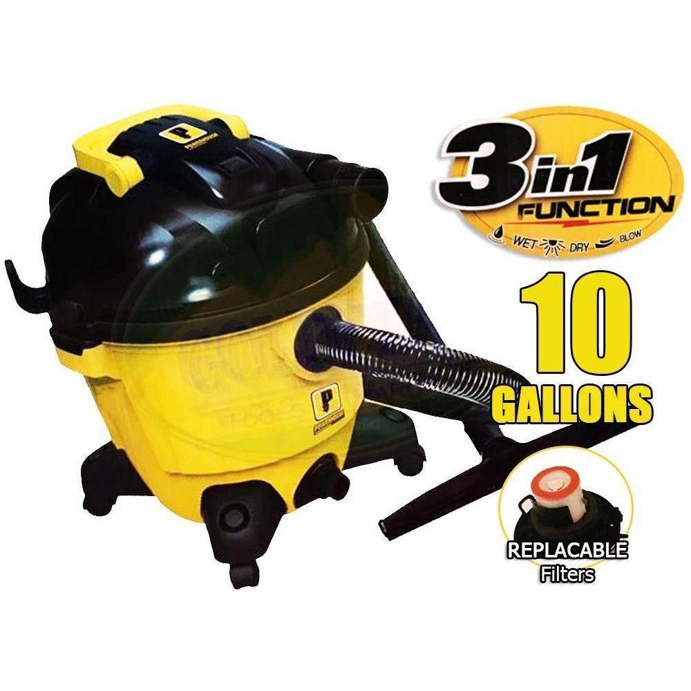 Powerhouse PH09-10 GAL Wet & Dry Vacuum Cleaner - Goldpeak Tools PH Powerhouse Powerhouse PH09-10 GAL Wet & Dry Vacuum Cleaner - Goldpeak Tools PH Powerhouse